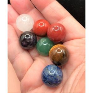 Mini Sphere Chakra Set - 7 Spheres